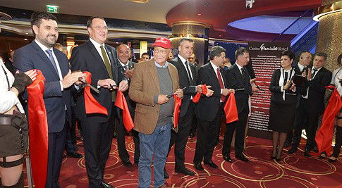 Casino FlaminGO celebrates expansion with Niki Lauda