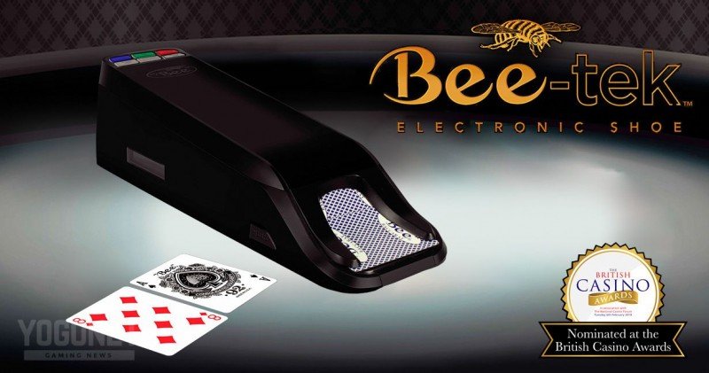 Fournier's Bee-tek Electronic Baccarat Shoe nominated for 'Best Live Gaming Equipment' in British Casino Awards