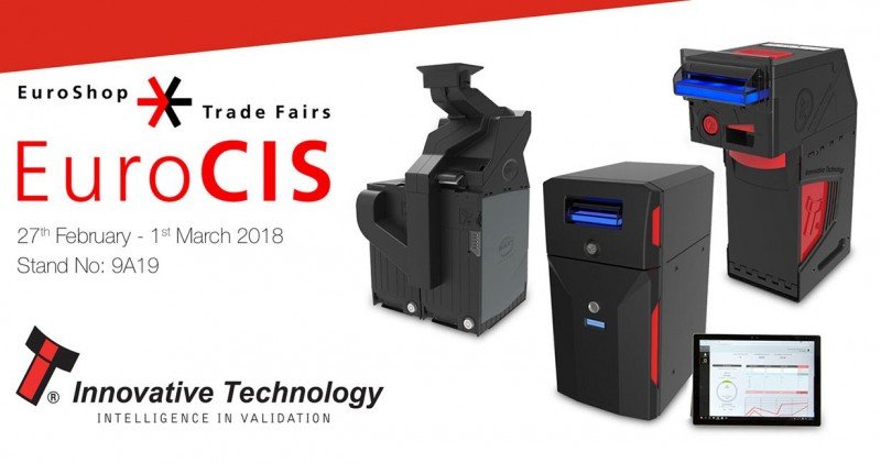 Innovative Technology Americas showcases bill validators and TITO solutions at Amusement Expo International 2018