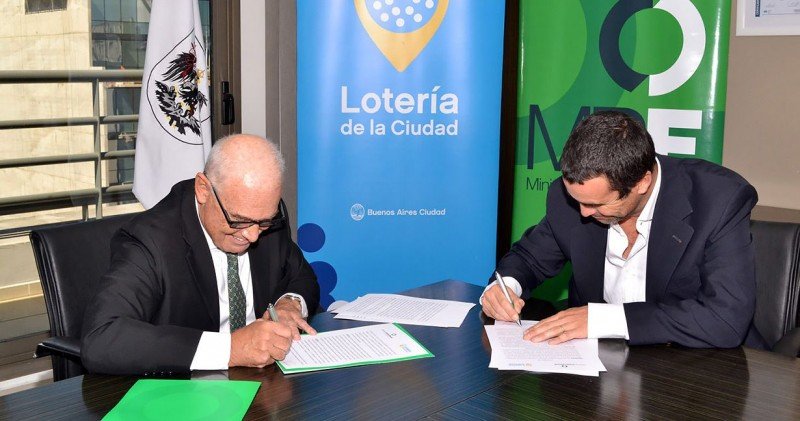 Argentina: Lotería de la Ciudad firma un acuerdo con el Ministerio Público Fiscal
