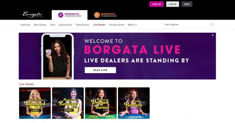 Borgata casino launches live dealer games