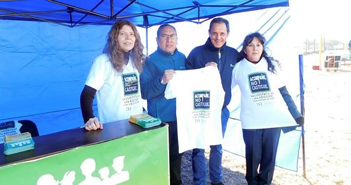 El Banco de Desarrollo de Jujuy armó un stand sobre la prevención de la ludopatía