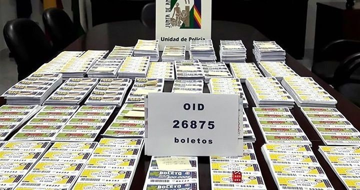 España: incautan más de 25 mil boletos de lotería ilegal en Cádiz