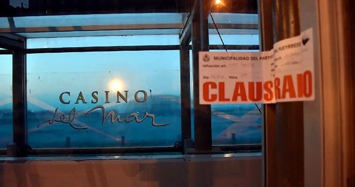 Clausuran en Mar del Plata el “Casino del Mar” 