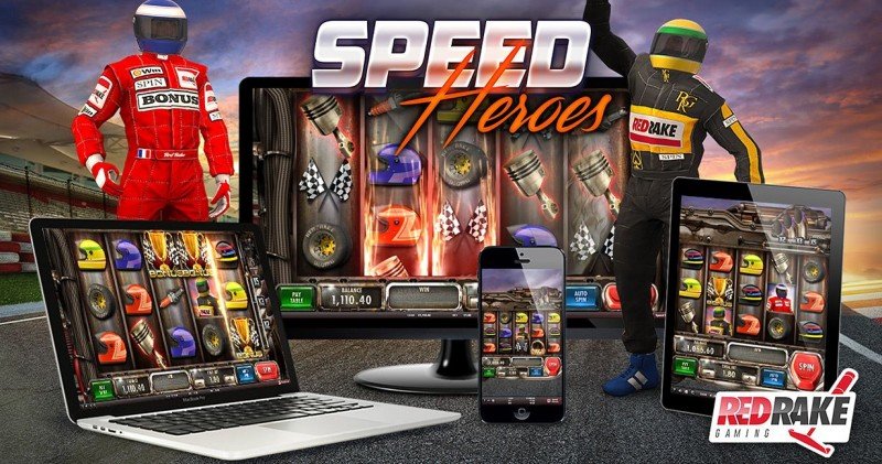 Red Rake Gaming launches new video slot 'Speed Heroes'