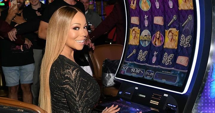 Mariah Carey debuts Aristocrat slot machine at Caesars Palace