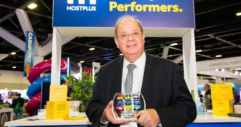 Hostplus wins Best Stand Award at 2018 Australasian Gaming Expo