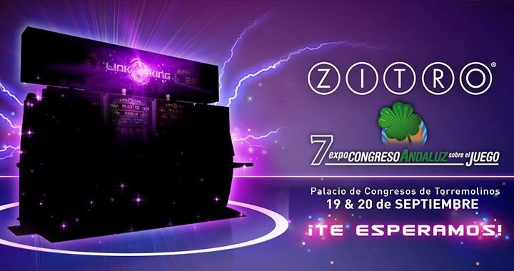 Zitro asiste al Expo Congreso Andaluz con sus últimos video bingo y slots