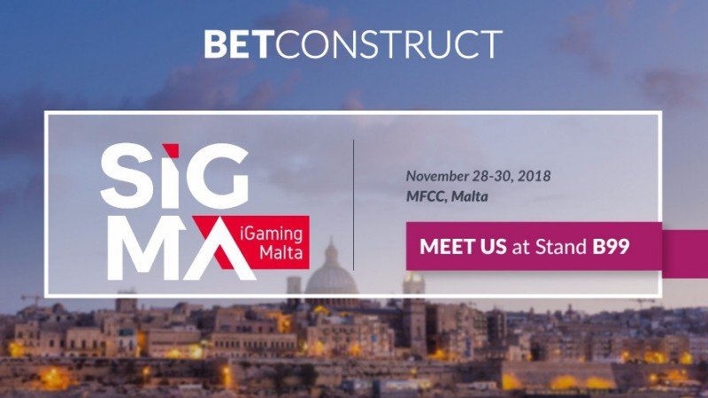 BetConstruct will participate in SiGMA 2018