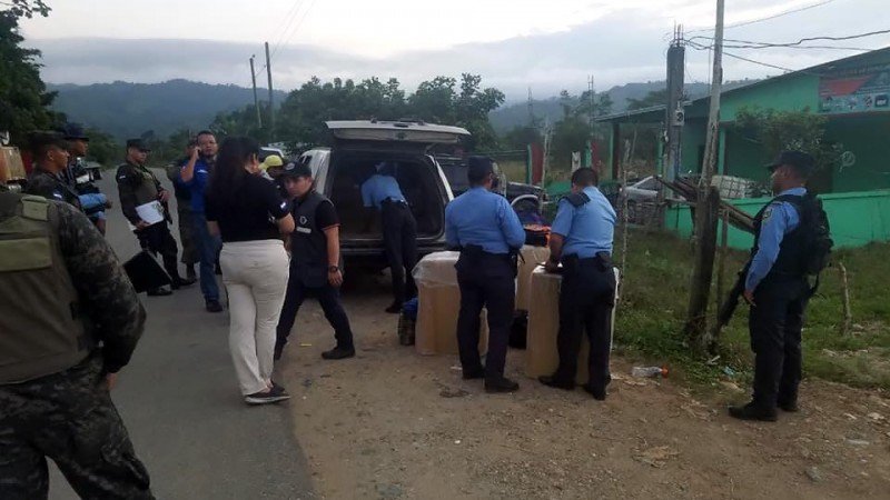 Honduras: confiscan cuatro tragamonedas ilegales en un vehículo