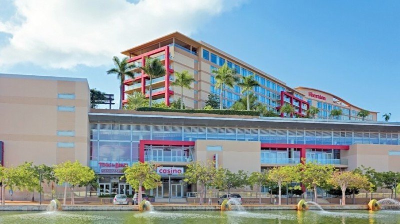 Aruze Gaming's products arrive at Casino Metro in Puerto Rico