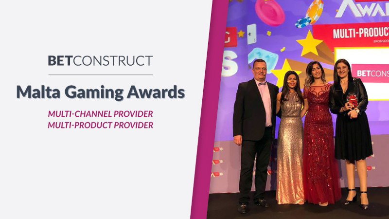 BetConstruct recibió dos premios en los Malta Gaming Awards