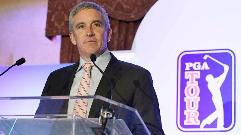 PGA Commissioner Jay Monahan excited about future of golf-betting