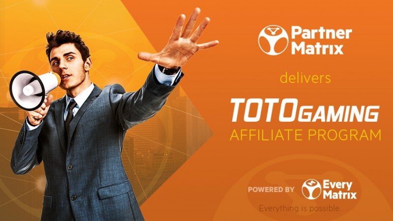 PartnerMatrix powers TotoGaming Affiliate Program
