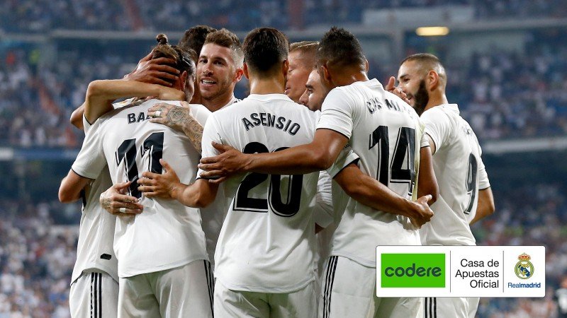 Codere será la casa oficial de apuestas del Real Madrid hasta 2021