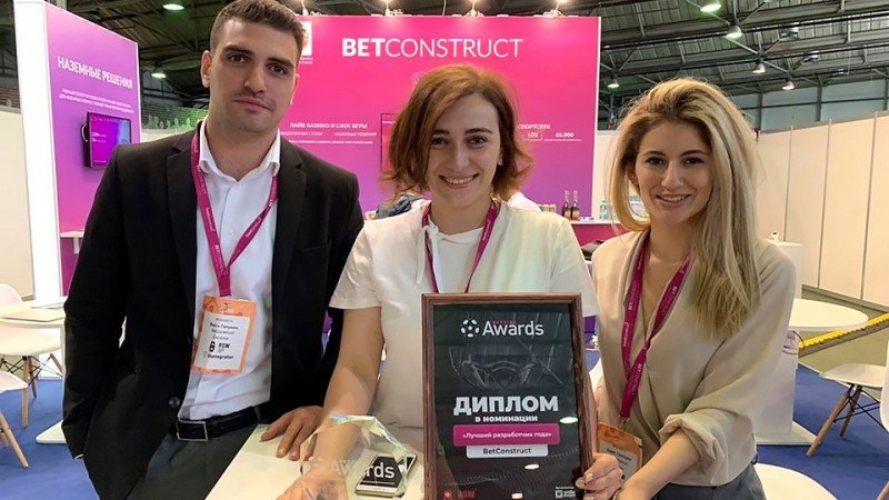 BetConstruct recibió el premio al Mejor Proveedor del año