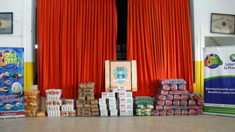 Telekino superó las 430 toneladas de alimentos donadas en Argentina