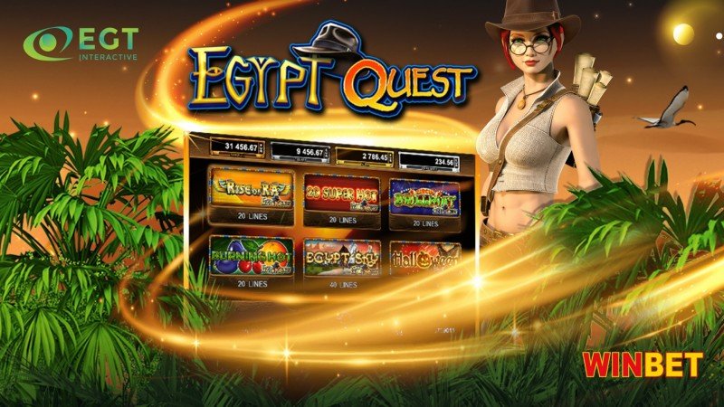 EGT Interactive presenta el juego de bonificación "Egypt Quest"