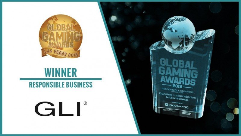 GLI fue nombrado "Negocio Responsable del Año" en G2E