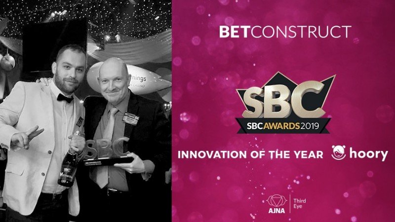 Hoory de BetConstruct ganó el premio a la Innovación del Año