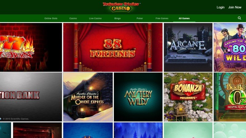 Scientific Games and Gamesys Group launch Rainbow Riches Casino site