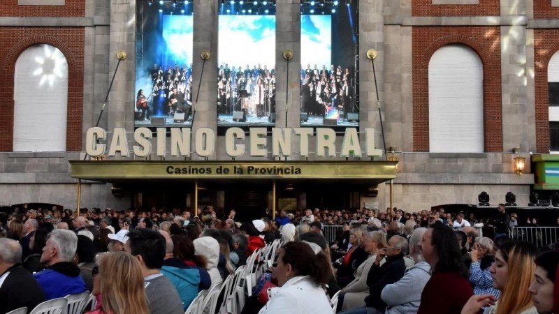 El Casino Central de Mar del Plata celebró sus primeros 80 años de operación