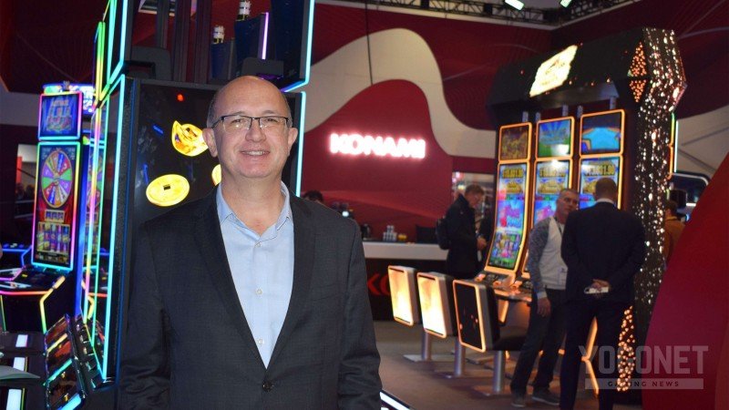 "Konami will stand out at G2E 2022 for its large mix of proven product options"
