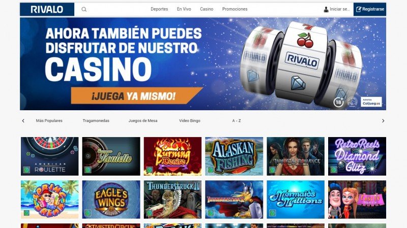 Rivalo hace su debut como casino online en Colombia