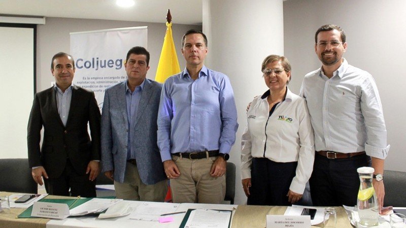 Coljuegos firmó los primeros tres "Pactos por la Legalidad" del año