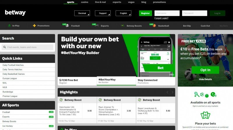 Betway has sights set on the growing US betting market