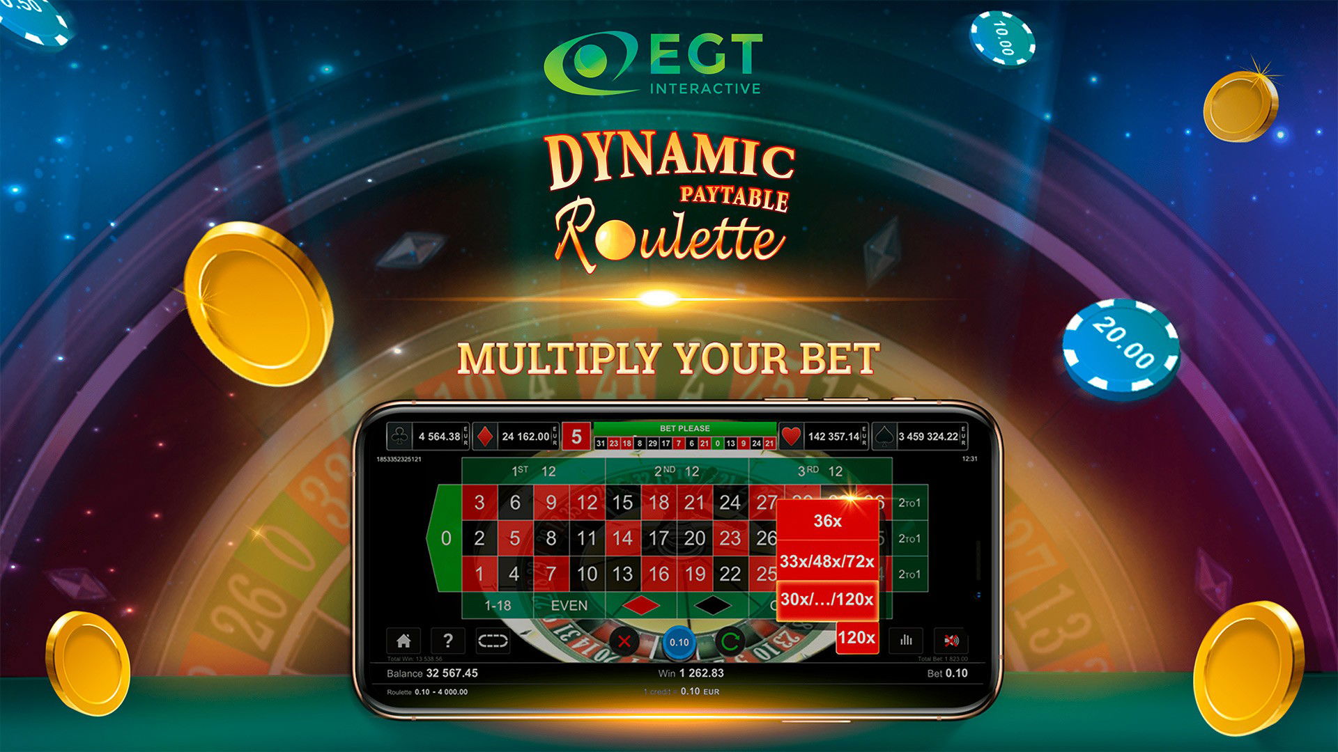 EGT Interactive launches new iGaming roulette experience Yogonet