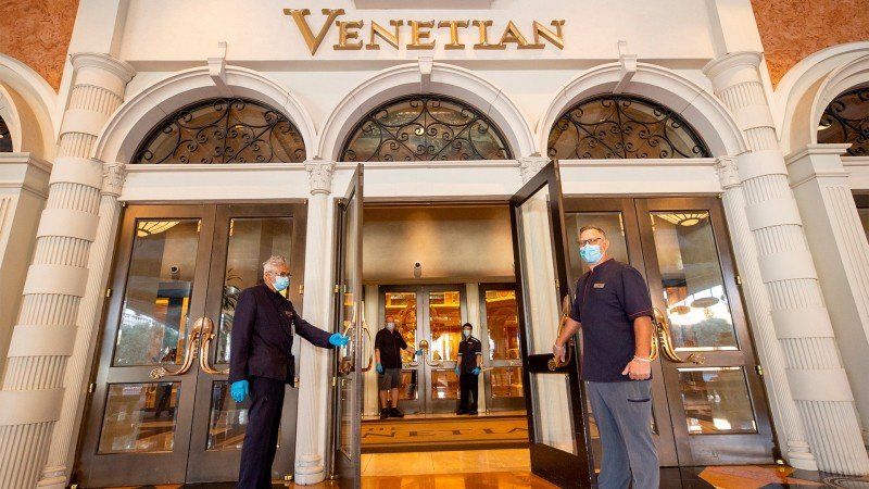 The Venetian Resort tests initiatives for meetings' return to Las Vegas