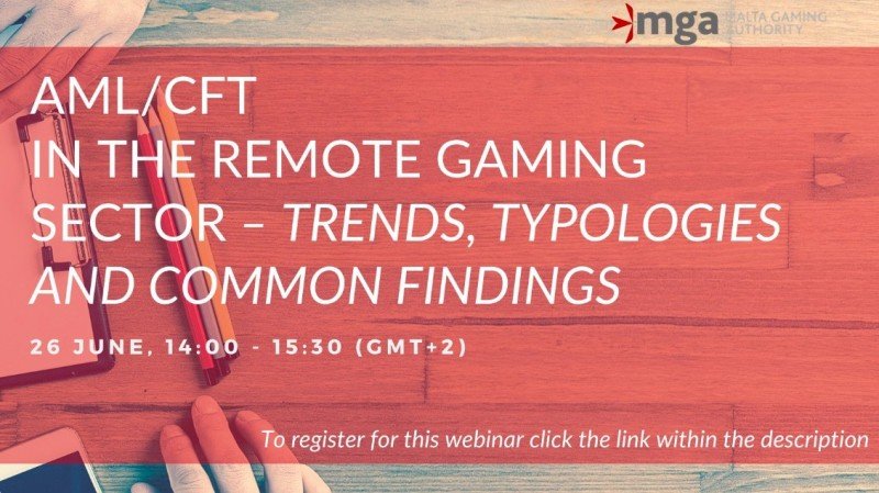 Malta regulator to offer a webinar on AML and CFT in online gaming