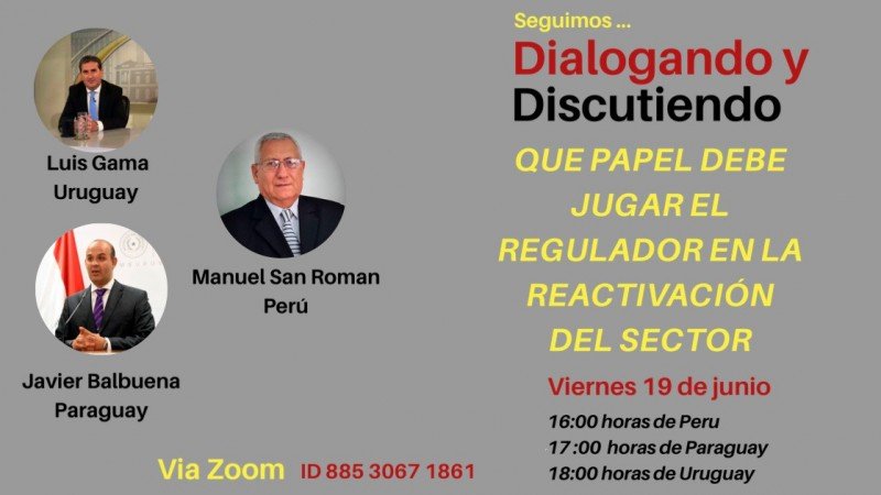 El regulador de Perú participará en un webinario sobre la reactivación del juego