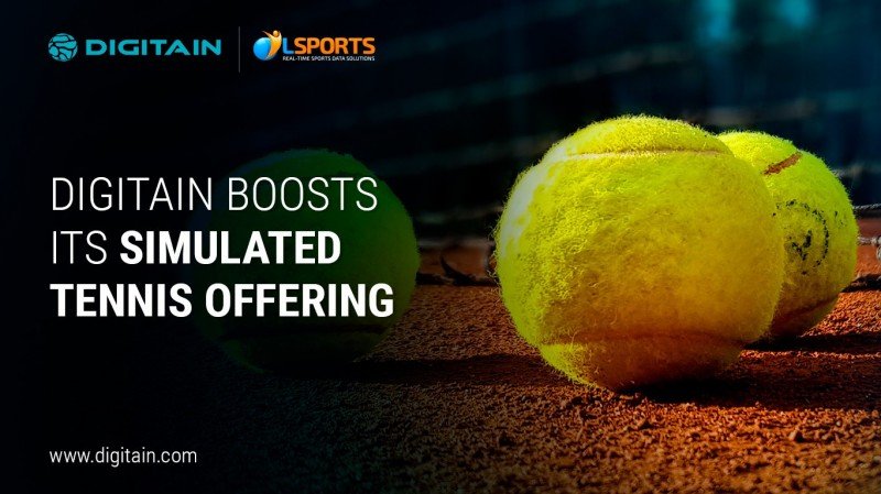 Digitain integrates LSports tennis betting simulator
