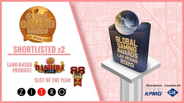 Zitro receives two nominations for the Global Gaming Awards Las Vegas