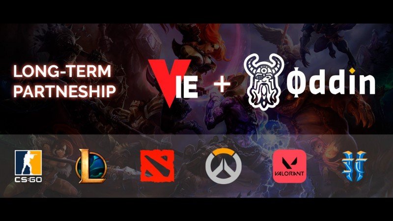Oddin partners with Esports Entertainment Group's VIE.gg