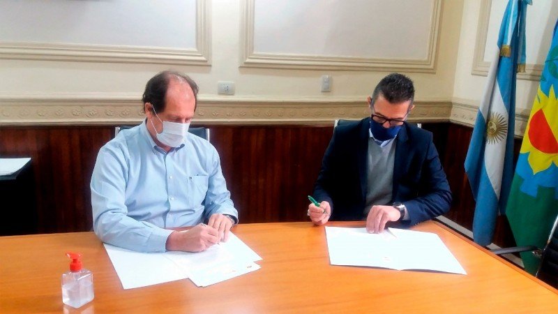 Lotería de la Provincia de Buenos Aires firmó un convenio con el Astillero Río Santiago