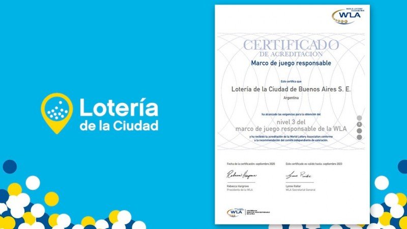 LOTBA certificó el Nivel 3 de "Juego Responsable" de la WLA