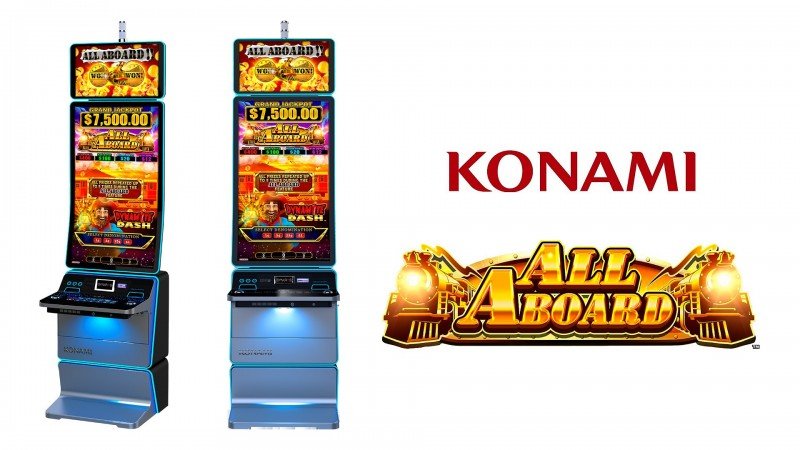 Konami's All Aboard slot series wins two categories of Southern California Gaming Guide Reader's Choice awards