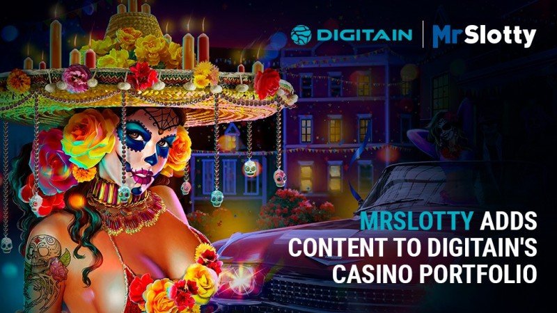 Digitain incorpora los juegos de MrSlotty a su cartera de casino