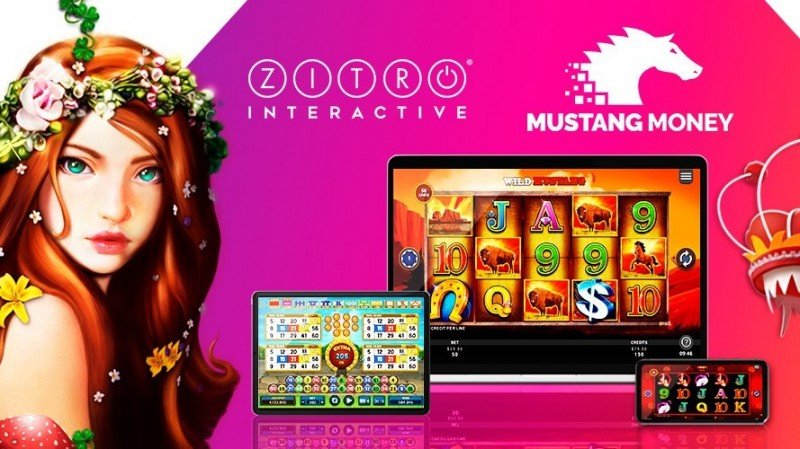 Mustang Money adds Zitro's games to online casino offering
