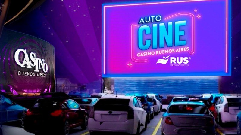 Autocine, la nueva oferta de entretenimiento de Casino Buenos Aires