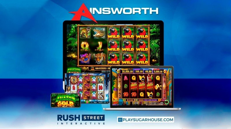 Rush Street Interactive partners with Ainsworth to launch slot games in New Jersey