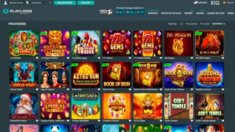 Booongo takes full slot offering live with PlaylogiQ