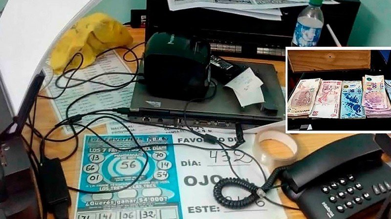 Lotería de la provincia de Buenos Aires realizó un operativo contra el juego clandestino en Lanús