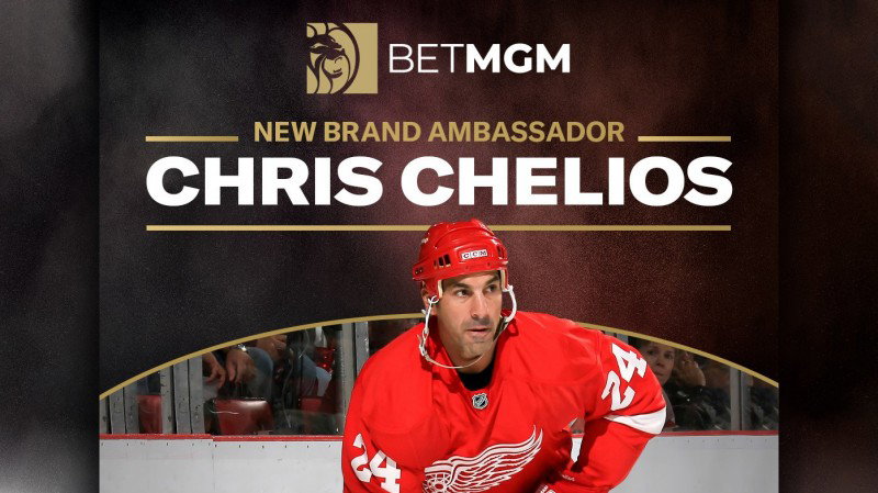Chris Chelios Hall of Fame Signed Complete Blackhawks 