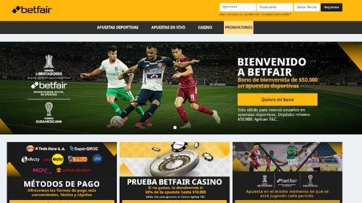 Betfair granted license to operate in Colombia