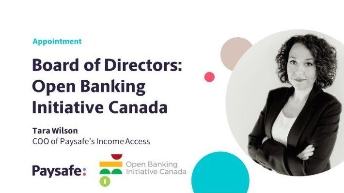 OBIC appoints Tara Wilson COO of Paysafe's Income Access to Board of Directors