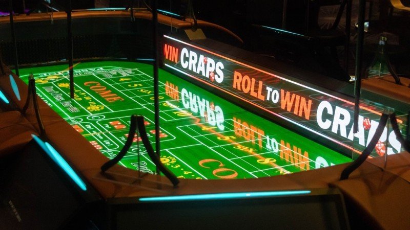 Harrah's Las Vegas instala la primera mesa híbrida de craps digital del Strip